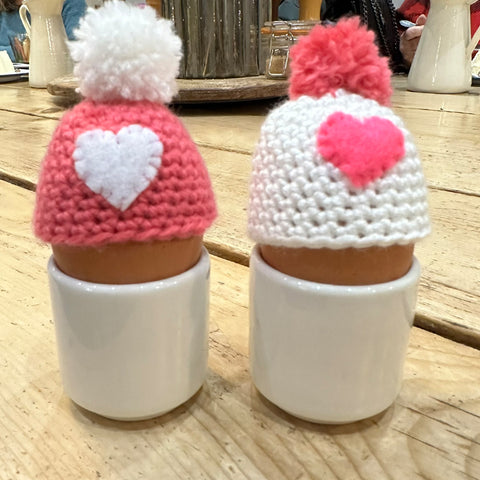 LOVE Egg Cosies