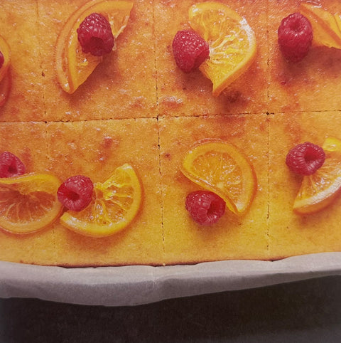 Orange and Almond Tray Bake