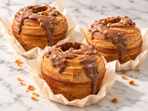 Chocolate Gianduja Doughnut